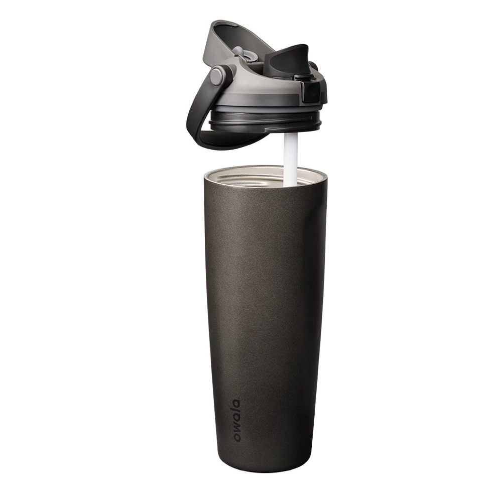 💅 Owala FreeSip Sway 30oz “Nailed It” Metallic Grey Ombre Water Bottle NWT - Picture 2 of 6